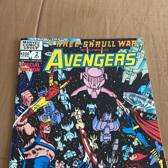 The Kree-Skrull War starring The Avengers #2 Neal Adams 1983 Vol 1, No 2 - Picture 4 of 10